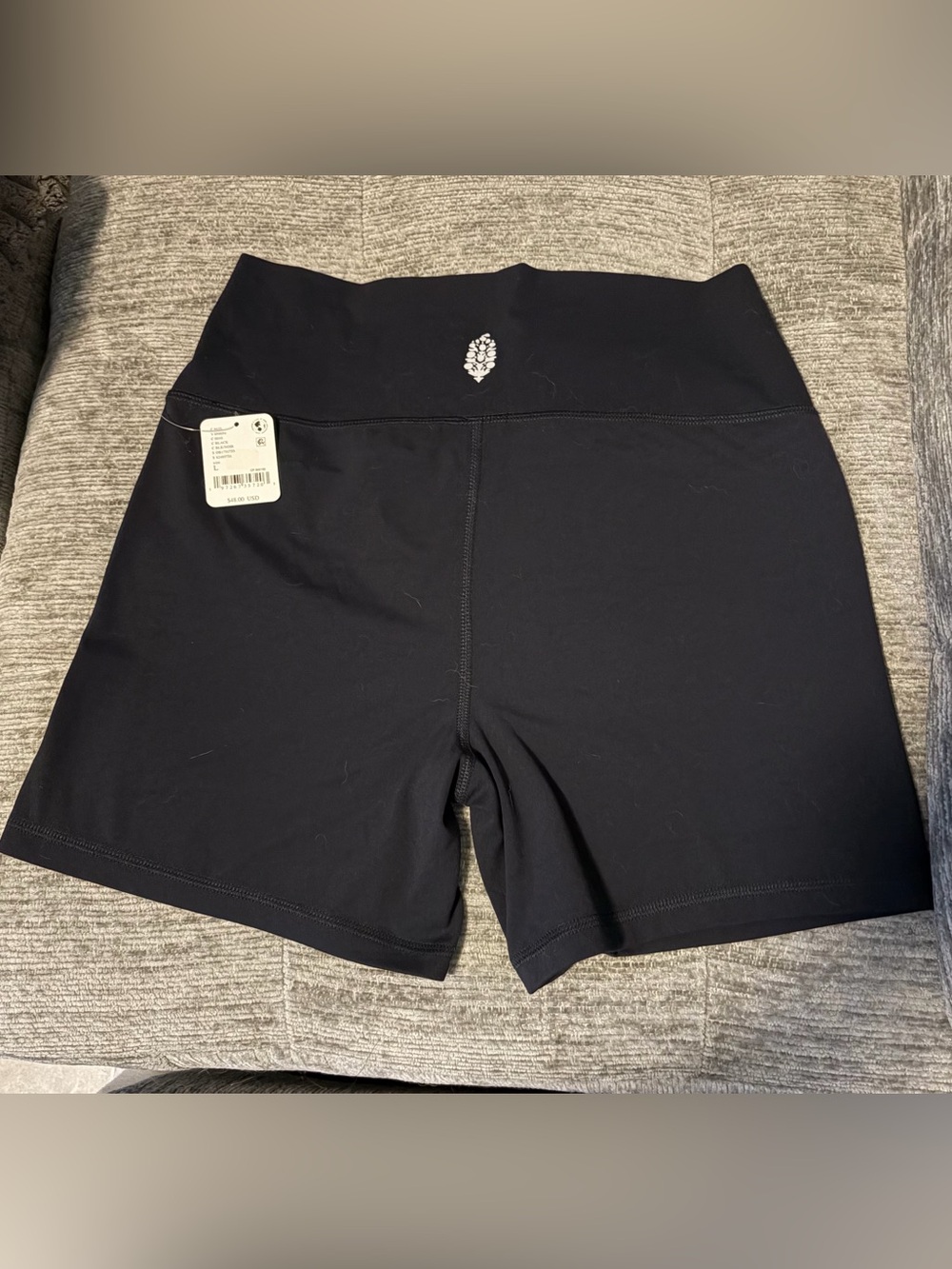 FP Movement by Free People Black High-Rise Bike Shorts